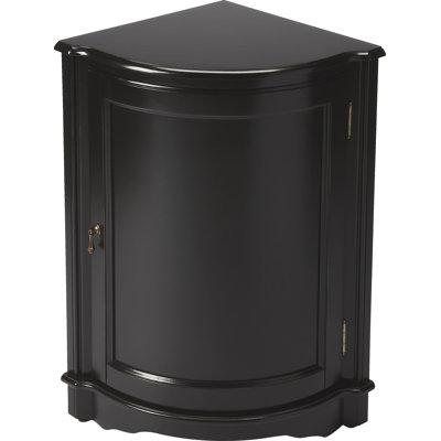 Black Corner Cabinets & Chests You'll Love in 2020 | Wayfair